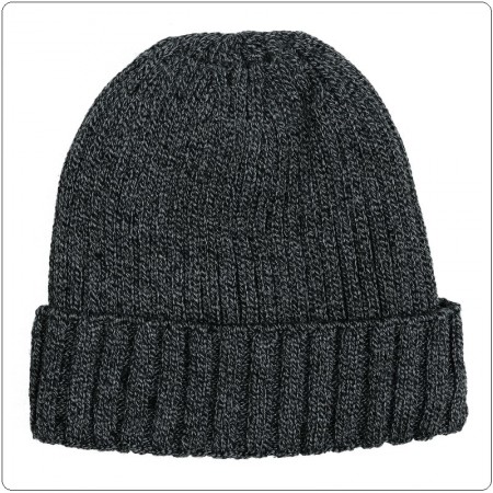 Berretto Papalina Cuffia Watch Cap Zuccotto Grigio con Imbottitura Beanie Cap  Fostex Art. 214318-3