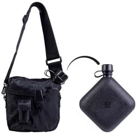 Borraccia  Nero Mil-Tec US 2QT Sopravvivenza Escursioni Tempo Libero Art. 14510002