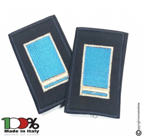 Tubolari Ricamati a Macchina Polizia Locale Veneto Vice Istruttore Art.NSD-PL3X