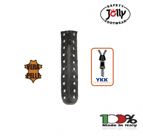 Cerniera Sostitutiva Vera Pelle Chiusura YKK Jolly Per 6020/GA Art.1RC5N1
