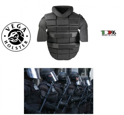 Protezioni Protezione Torace Schiena Spalle per Ordine Pubblico Vega Holster Italia Art. OP02