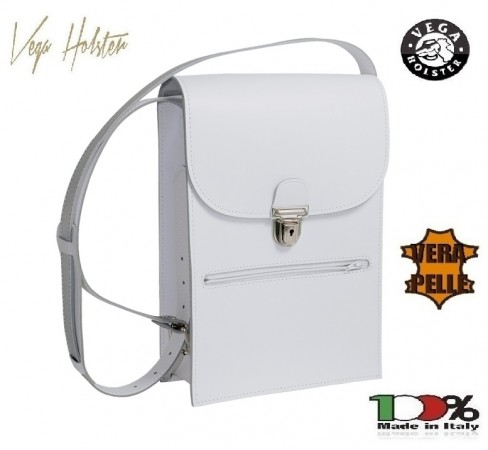 Borsello in Pelle Modello Polizia Locale Modello Lombardia Vega Holster Italia  Art. 1V77