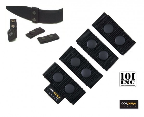 Distanziali Passante con Bottoni da Cinturone H5 Nero Beltkeeper set (4) Cordura 259275 Prezzo Imbattibile INC101 Polizia Carabinieri Guardie Giurate Art. DP236   