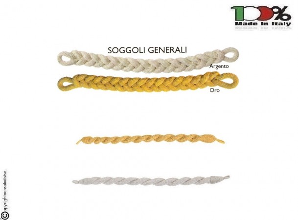 Soggolo per Berretto Tesa Generali - Ufficiali Superiori Polizia Carabinieri Esercito Marina Aeronautica Scegli il Tuo Art. FAV-TESA-3