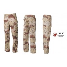 Pantaloni Militari U.S. RIP-STOP BDU Combattimento Kampfhose 6 Farben desert  MFH Art. 01334W