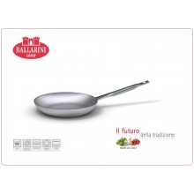 Padella Svasata Bassa con Manico Linea Professionale per Cuochi Chef Ballarini 1889 Italia Art.7000
