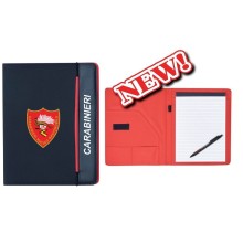 Portablocco Porta verbali DOCK Radiomobile Carabinieri Riga Rossa ROS GIS NAS Art. 10741-NEW
