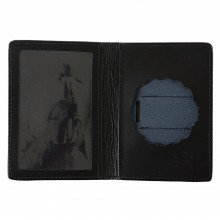 Portafoglio Identificativo con Predisposizione Placca Polizia Penitenziaria Vera Pelle Radar1957 Italia Art. 4071-4070