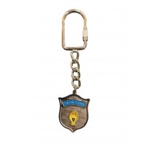 Porta Chiavi Portachiavi Polizia di Stato Forma Placca Tesserino Idea Regalo  Art. PS-MET