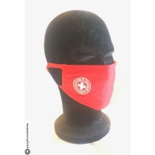 Mascherina Protettiva Modello Adulto con Ricamo Guancia Croce Rossa Italiana CRI Art. NSD-CRI-19