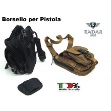 Monospalla Marsupio Borsa Borsello con Fondina Trasporto Armi Per Polizia Carabinieri G.di F. Guardie Giurate GPG IPS  Radar 1957 Italia Art. 5115-2801