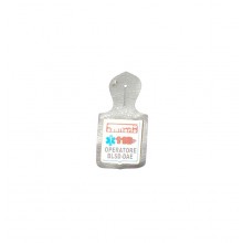 Pendif Placca in Metallo Battipetto 118 Soccorso Sanitario Operatore BLSD-DAE BLSD DAE  Art.TUS-118-BD