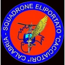 Patch Toppa Ricamata con Velcro Carabinieri Squadrone Eliporto Cacciatori Art.EU252