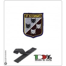 Patch Toppa Ricamata  3° Stormo Aeronautica Militare  Art.EU062