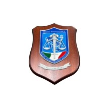 Crest Quadretto Polizia Penitenziaria Nucleo Investigativo Centrale  Prodotto Italiano Ascot Ufficiale Art. 090PL-NIC