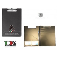 Cartella Porta block-notes il Primo Realizzato per GPG-IPS G.P.G - I.P.S PANTERA® Guardie Giurate Inacricata di Pubblico Sevizio Art.BN-PANTERA