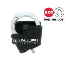 Porta Manette Aperto in Cordura sgancio rapido con sistema Pull the Dot Termo-Formata King Kobra Art. KC-19138