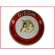 Patch  Toppa in Canottiglia CISOM Unità Cinofila di Soccorso  Art.NSD-26