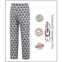 Pantalone Pants Hose Culisse Cuoco Chef Professionale Ego Chef Italia Geko Art.3502132A