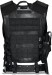 Tactical Vest Gilet Tattico Modulare Corpetto Tattico Mil-Tec Nero POLIZIA DI STATO Bicolor VENDITA RISERVATA Art.10720002-PS
