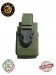 Porta Telefono Cellulare Universale Vega Holster Italia Verde OD o Nero  Polizia Vigilanza Esercito   Art. 2SM21