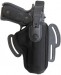 Fondina da Cintura in Cordura Nera Sgancio Rapido per Carabinieri polizia Vigilanza Vega Holster Italia Art.FH2