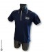 Polo Manica Corta Unisex Blu Nevy con Bordi Nuovo Modello Unificato Italia POLIZIA LOCALE  VENDITA RISERVATA  Art. 6613