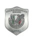 Placca Guardie Giurate Aquila GIPG IPS da applicare nei vari Portafogli 600 602 561 Ascot  Ascot Italia Art. FAST-01