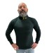 Maglione Maglioncino Lupetto Dolcevita in Micro pile Grigio con Logo Ricamato Guardia di Finanza G. di F.  black friday  Fino ad esaurimento scorte Art. NSD-GDF-RIC