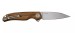 Coltello da Tasca Serramanico Black Fox Argus BF-760W Satin D2 Zebra Wood Art. BF-760W