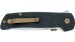Coltelle Serramanico Fox ATCF Original Gangster knife by Terzuola Magna Cut & Micarta Black Art. FX-ATC-OG1 LMB