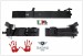 Fascia Elastica Multitasche con Fondina In borghese per Pistola e Accessori Destra o Sinistra Porto Occulto Insice Pants Holster Radar 1957 Italia Guardie Giurate Polizia Carabinieri GPG IPS  Art. 5142-
