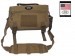 Borsa Borsone Sacca Tascapane Borsa Porta Notebook Tan Sabbia  M.O.L.L.E. Esercito Aeronautica Polizia Carabinieri Art. 30695R