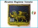 Patch Toppa Ricamata con Velcro Regione Veneto per Polizia Locale o Sevizi Pubblici Amministrativi Regionali Art.NSD-RV