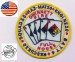 Patch Toppa Ricamata VVFF Vigili del Fuoco Americani GWINNETT FIRE Full House  Art.VVFF-10
