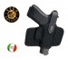 Fondina per Pistola da Cintura in Cordura Nera Vega Holster Italia  Carabinieri Polizia Vigilanza Art.FF2