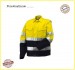 Giubbino Alta Visibilità AV Bicolor Modello Protezione Civile Soccorso Personalizzato Certificata CE EN 340 e EN 471 Art. 8445-MOD