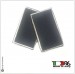 Gradi Tubolari Neutri Senza Scritte Ricamati Guardie Giurate Polizia Privata Vigilanza GPG IPS Disponibili blu notte Bordo Argento Art.GPG-BL-A