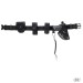 Cinturone Cordura Nera Completo di Accessori e Fondina Universale Vigilanza Guardie Giurate Vigilanza Sicurezza GPG IPS MFH Art. 22783A