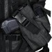 Tactical Vest Gilet Tattico Modulare Corpetto Tattico Mil-Tec Nero POLIZIA DI STATO Bicolor VENDITA RISERVATA Art.10720002-PS